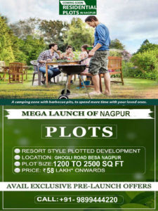 Godrej Plots Besa Nagpur with Ready to Move Plots Attractive Prices at Ghogli Road