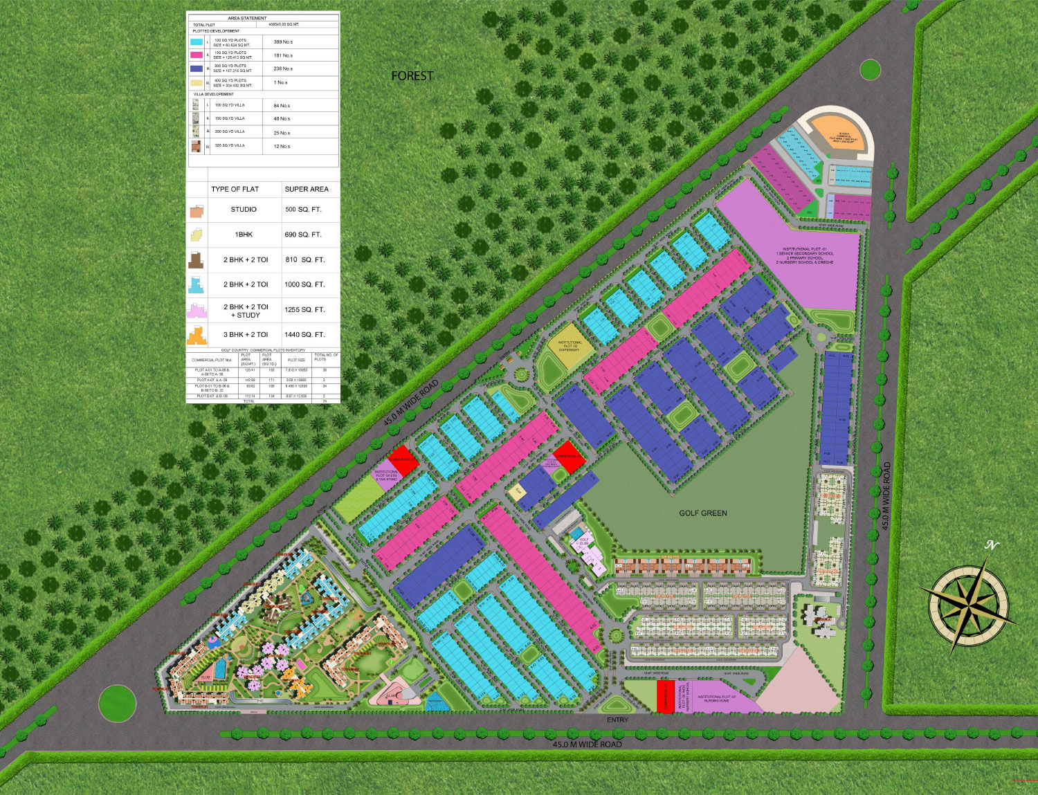 Godrej Green Estate, Sector 34 Sonipat, Price List